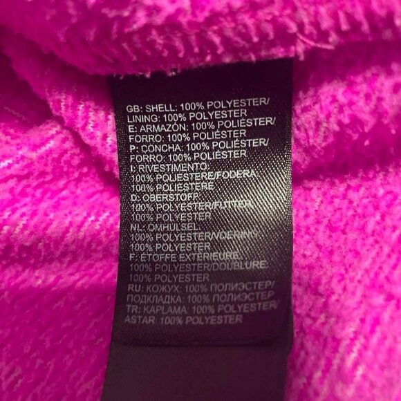 The North Face Size XS  Full Zip Pink - Picture 5 of 5